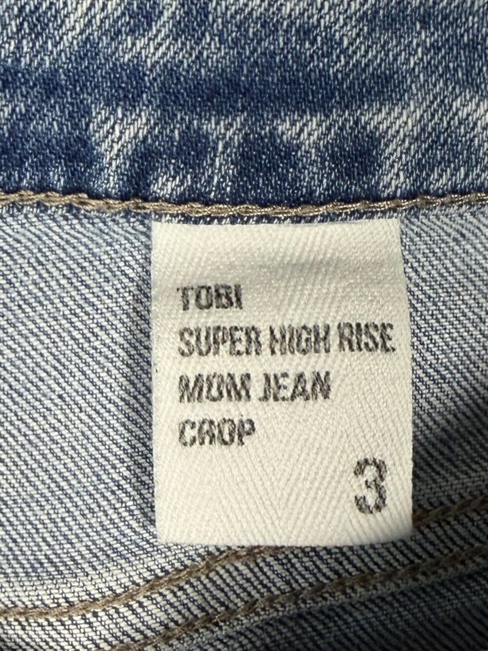 Eunina High Rise Distressed Skinny Jeans Light Wash Blue Denim Size 27 Inseam - Picture 11 of 15